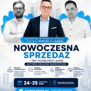 Szkolenie Stacjonarne - Nowoczesna Sprzedaż